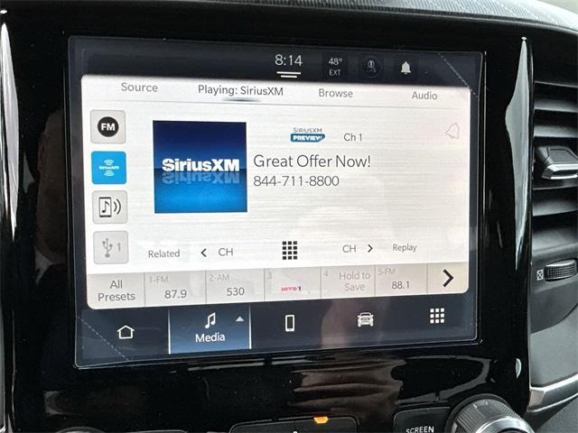 new 2025 Ram 1500 car, priced at $47,250