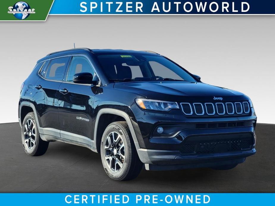 used 2022 Jeep Compass car, priced at $22,111