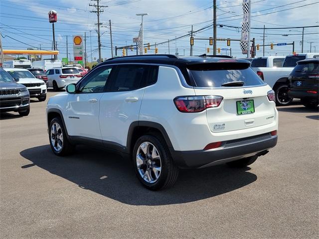 used 2021 Jeep Compass car, priced at $21,222