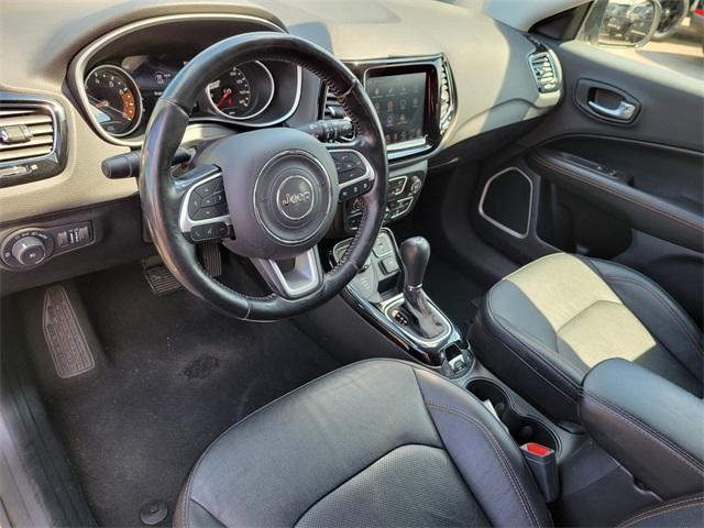 used 2021 Jeep Compass car, priced at $21,222