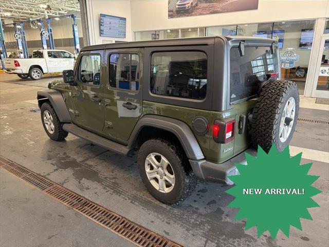 used 2021 Jeep Wrangler Unlimited car, priced at $23,752