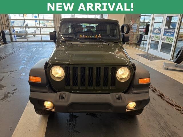 used 2021 Jeep Wrangler Unlimited car, priced at $23,752