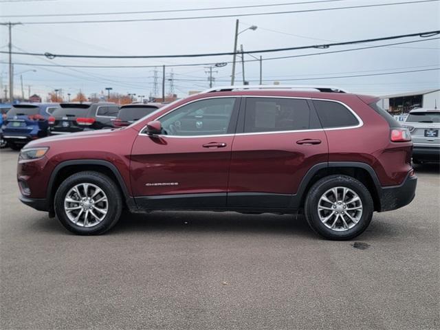 used 2020 Jeep Cherokee car, priced at $17,111