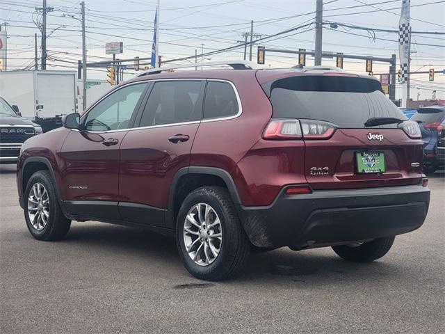 used 2020 Jeep Cherokee car, priced at $17,111