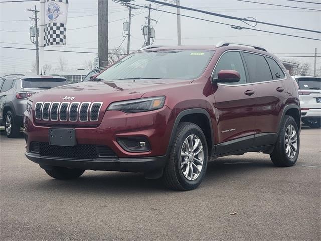 used 2020 Jeep Cherokee car, priced at $17,111