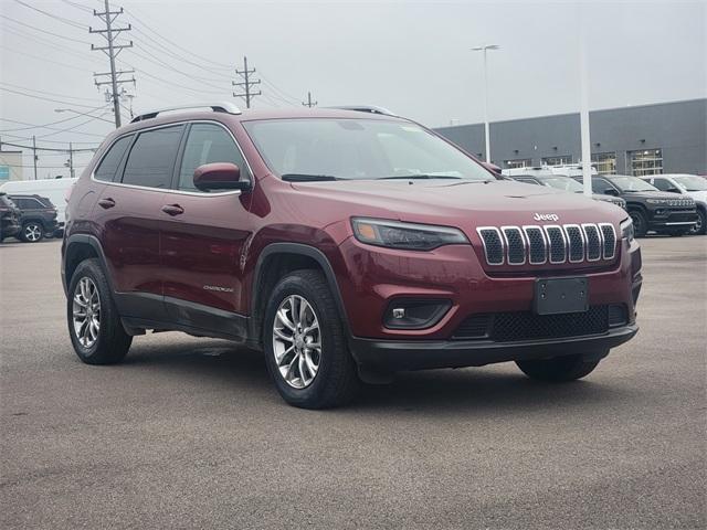 used 2020 Jeep Cherokee car, priced at $17,111