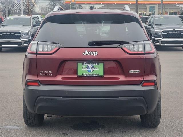 used 2020 Jeep Cherokee car, priced at $17,111