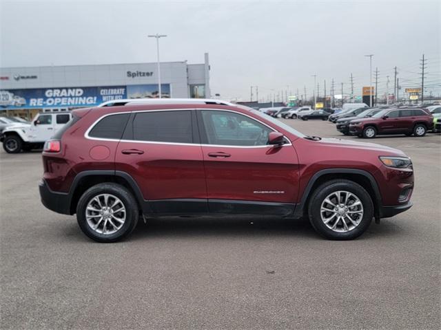 used 2020 Jeep Cherokee car, priced at $17,111