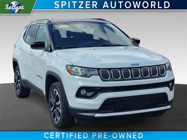 used 2022 Jeep Compass car, priced at $24,014