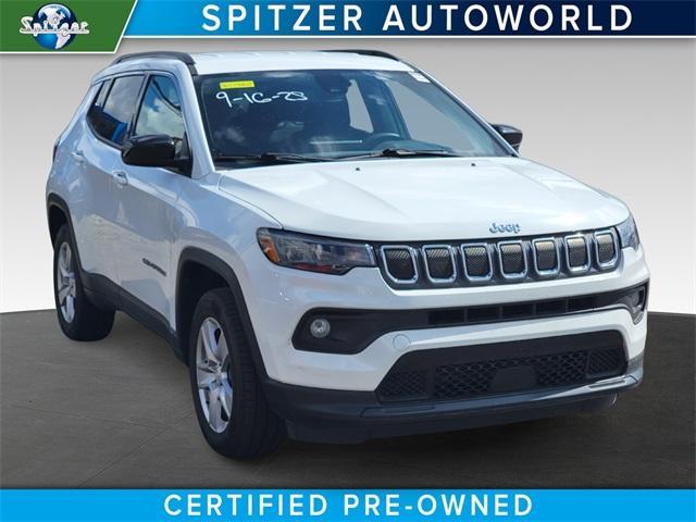 used 2022 Jeep Compass car, priced at $21,502