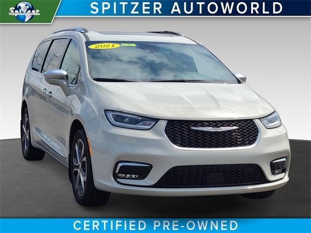 used 2021 Chrysler Pacifica car, priced at $35,931