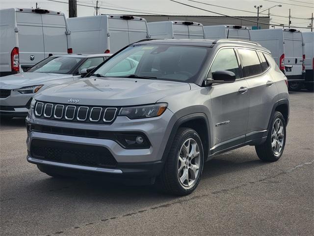 used 2022 Jeep Compass car, priced at $21,888