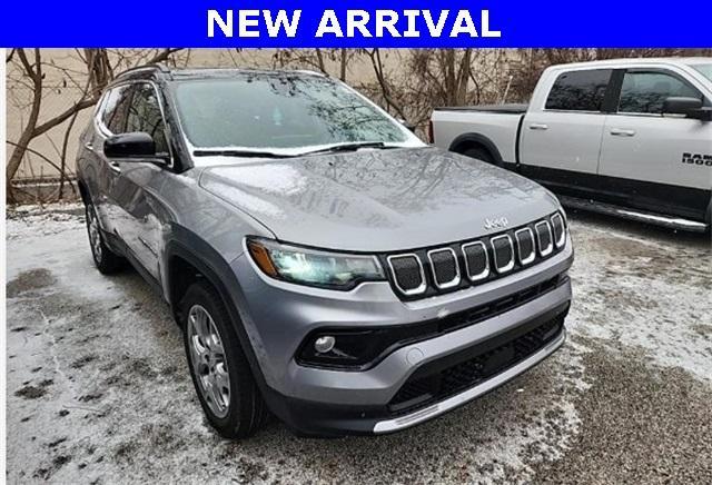 used 2022 Jeep Compass car, priced at $23,301