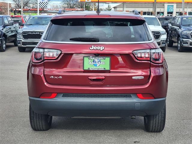 used 2022 Jeep Compass car, priced at $23,222