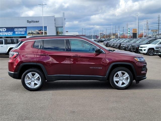 used 2022 Jeep Compass car, priced at $23,222