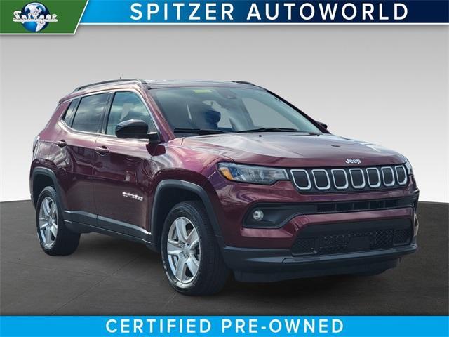 used 2022 Jeep Compass car, priced at $23,444