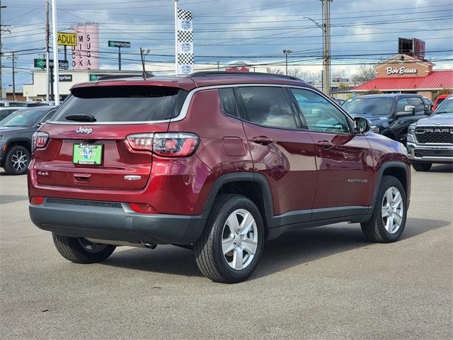 used 2022 Jeep Compass car, priced at $23,222