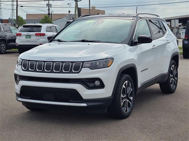 used 2022 Jeep Compass car, priced at $23,614