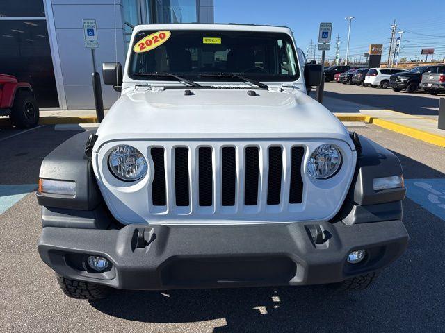 used 2020 Jeep Wrangler Unlimited car, priced at $29,144
