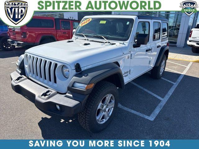used 2020 Jeep Wrangler Unlimited car, priced at $29,144