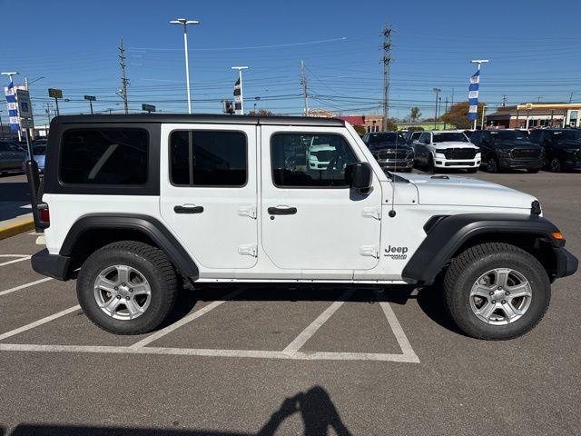 used 2020 Jeep Wrangler Unlimited car, priced at $29,144