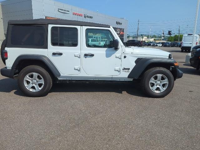 used 2021 Jeep Wrangler Unlimited car, priced at $29,946