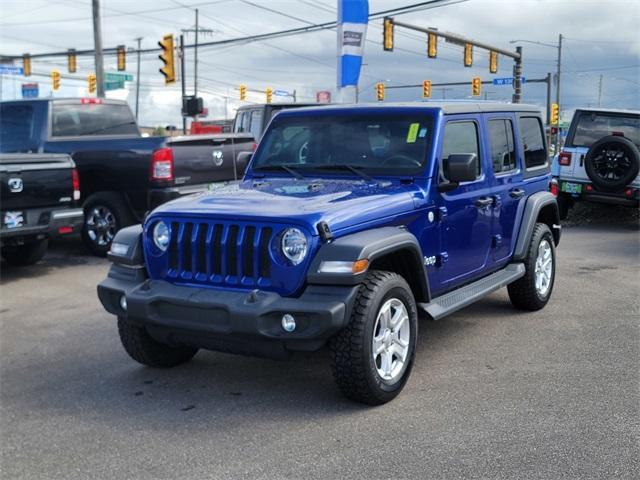 used 2019 Jeep Wrangler Unlimited car, priced at $20,624