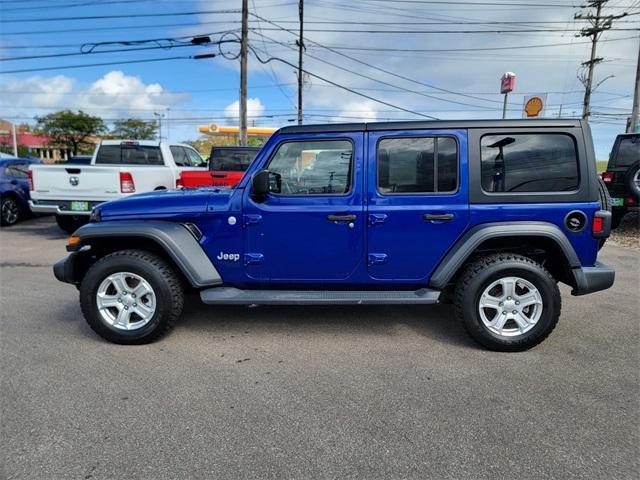 used 2019 Jeep Wrangler Unlimited car, priced at $20,624