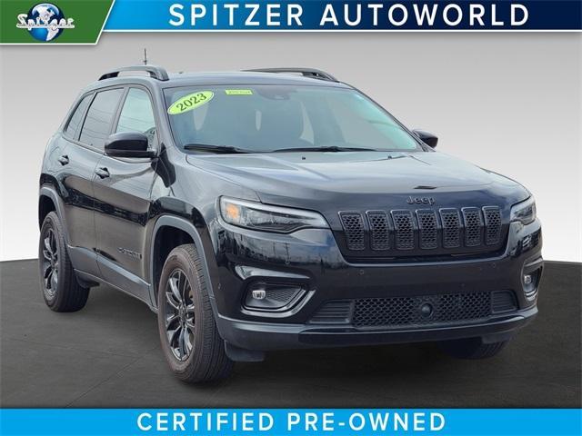 used 2023 Jeep Cherokee car, priced at $23,460