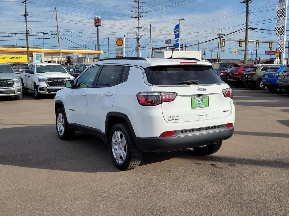 used 2022 Jeep Compass car, priced at $21,111