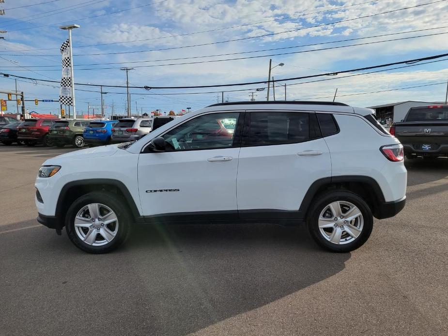 used 2022 Jeep Compass car, priced at $21,111