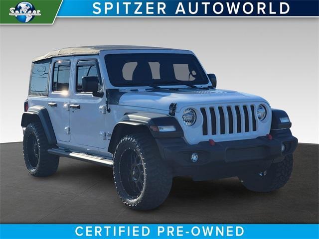 used 2018 Jeep Wrangler Unlimited car, priced at $25,555