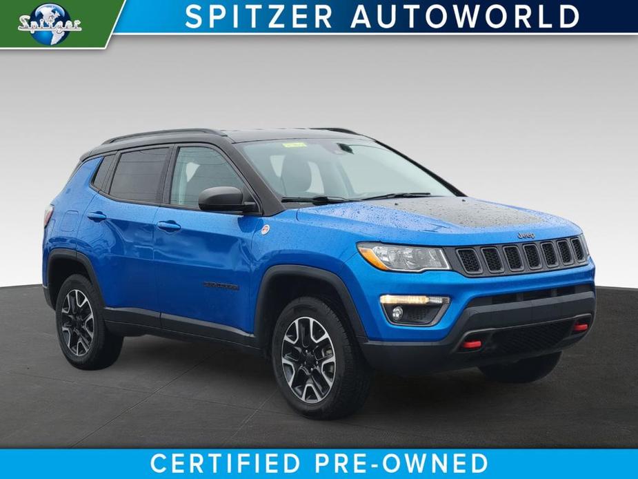 used 2021 Jeep Compass car, priced at $21,997