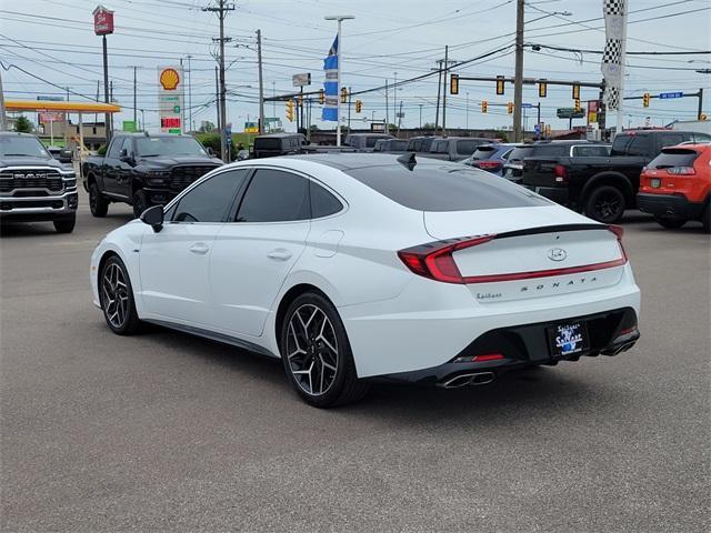 used 2021 Hyundai Sonata car, priced at $19,111