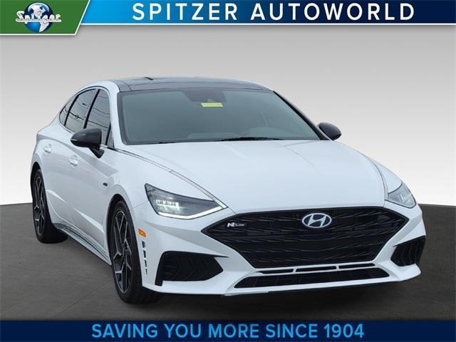 used 2021 Hyundai Sonata car, priced at $19,111