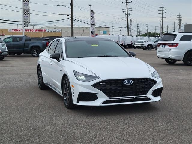used 2021 Hyundai Sonata car, priced at $19,111