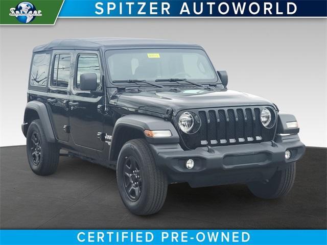 used 2021 Jeep Wrangler Unlimited car, priced at $29,111