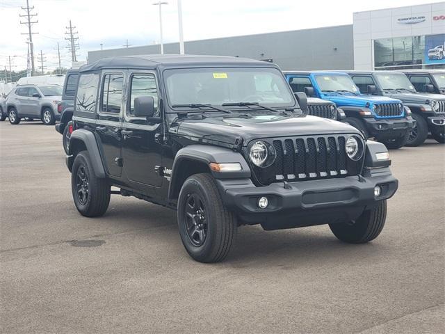 used 2021 Jeep Wrangler Unlimited car, priced at $29,111