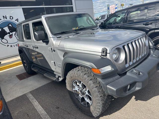 used 2018 Jeep Wrangler Unlimited car, priced at $21,152