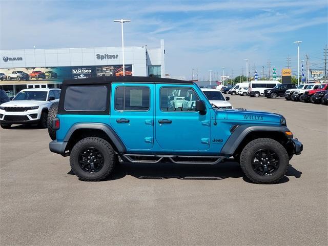 used 2020 Jeep Wrangler Unlimited car, priced at $27,060