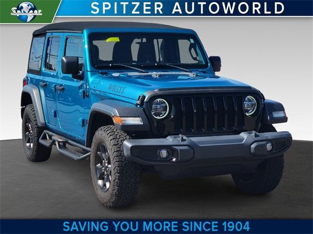 used 2020 Jeep Wrangler Unlimited car, priced at $27,060