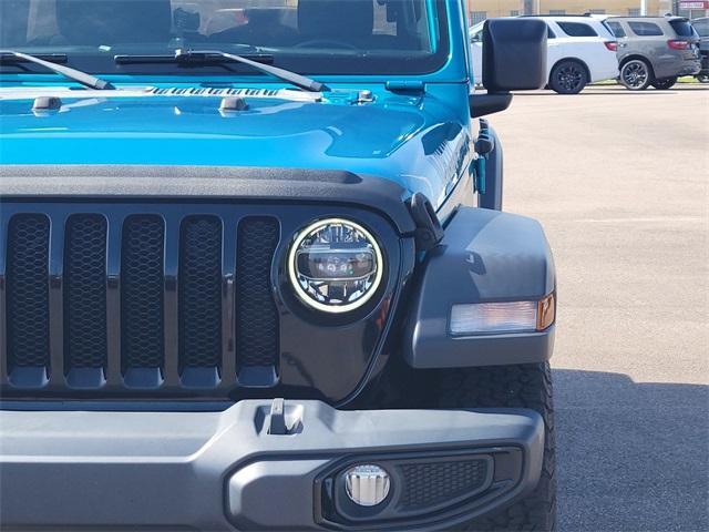 used 2020 Jeep Wrangler Unlimited car, priced at $27,060