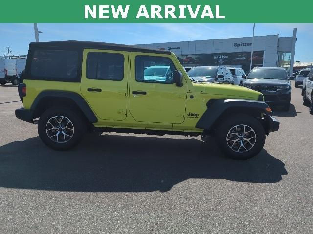 used 2024 Jeep Wrangler car, priced at $37,525