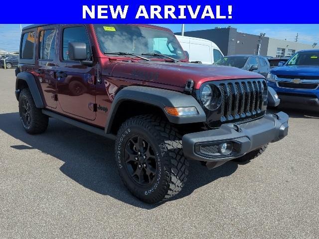 used 2021 Jeep Wrangler Unlimited car, priced at $33,082