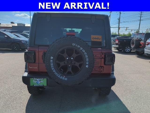 used 2021 Jeep Wrangler Unlimited car, priced at $33,082