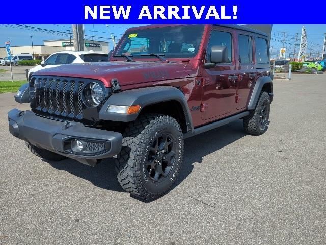 used 2021 Jeep Wrangler Unlimited car, priced at $33,082