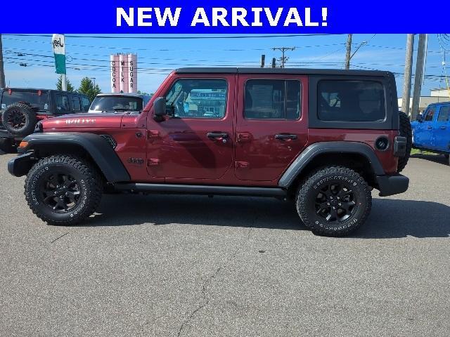 used 2021 Jeep Wrangler Unlimited car, priced at $33,082