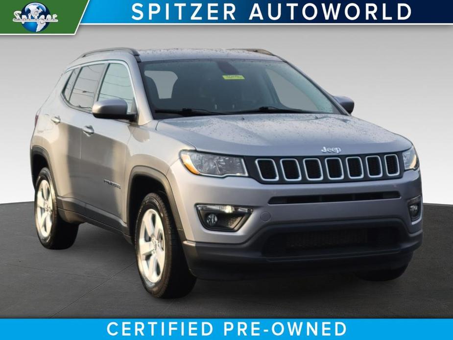 used 2021 Jeep Compass car, priced at $19,497