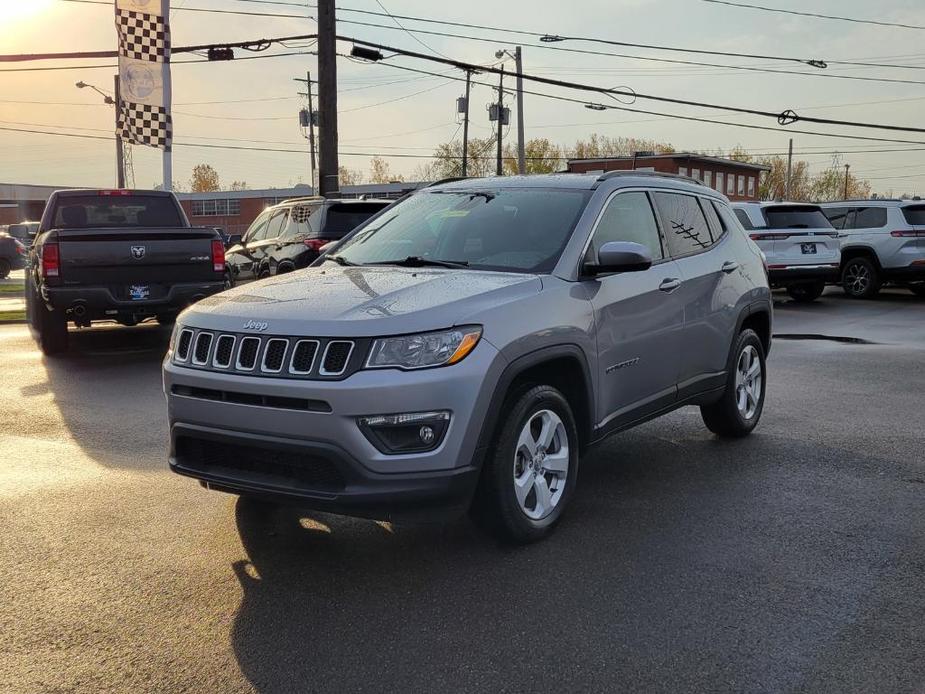 used 2021 Jeep Compass car, priced at $19,497