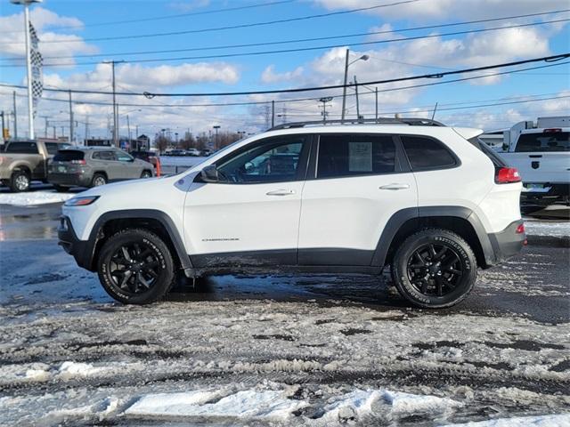 used 2017 Jeep Cherokee car, priced at $19,059